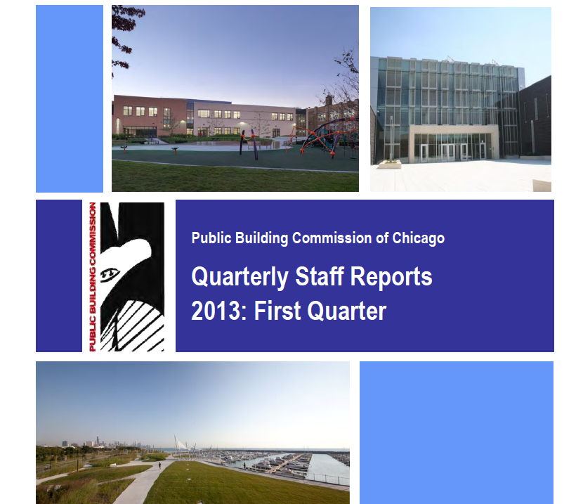 2013 First Quarter Staff Report