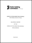 Office of the Inspector General 2013 First Quarter Report