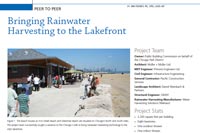 Bringing Rainwater Harvesting to the Lakefront